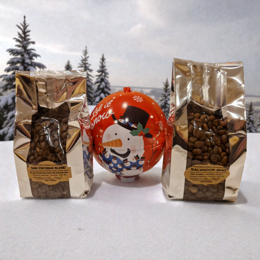 Kawowa Bombka Świąteczna Xmas