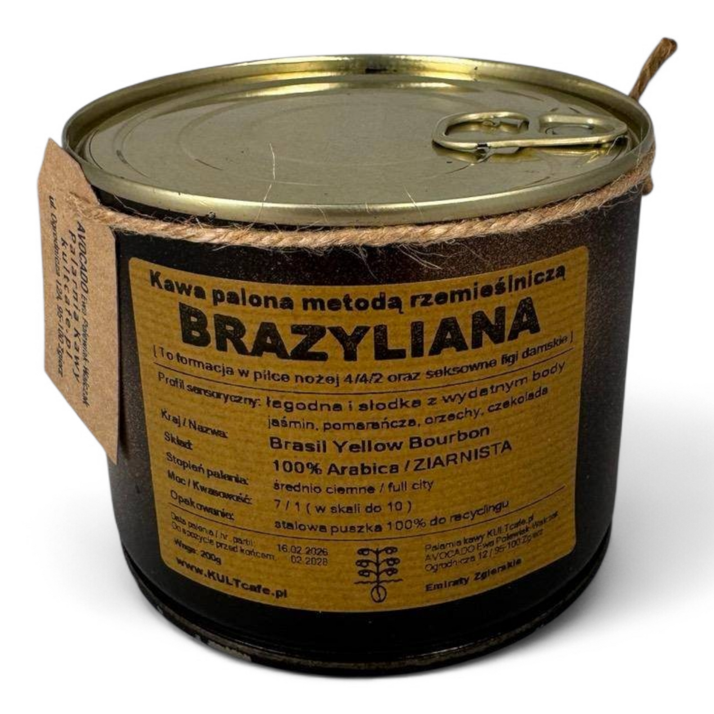 Kawa ziarnista BRAZYLIANA - Brazylia