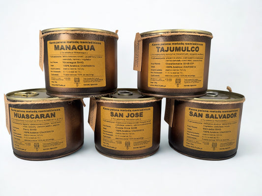 Zestaw kaw z Ameryki Środkowej - MEZOAMERICANA set