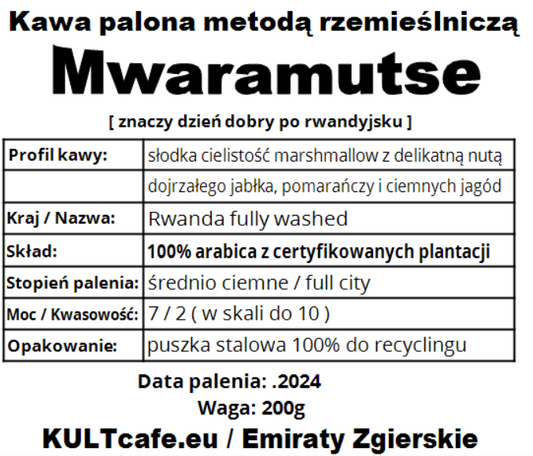 Kawa ziarnista Mwaramutse