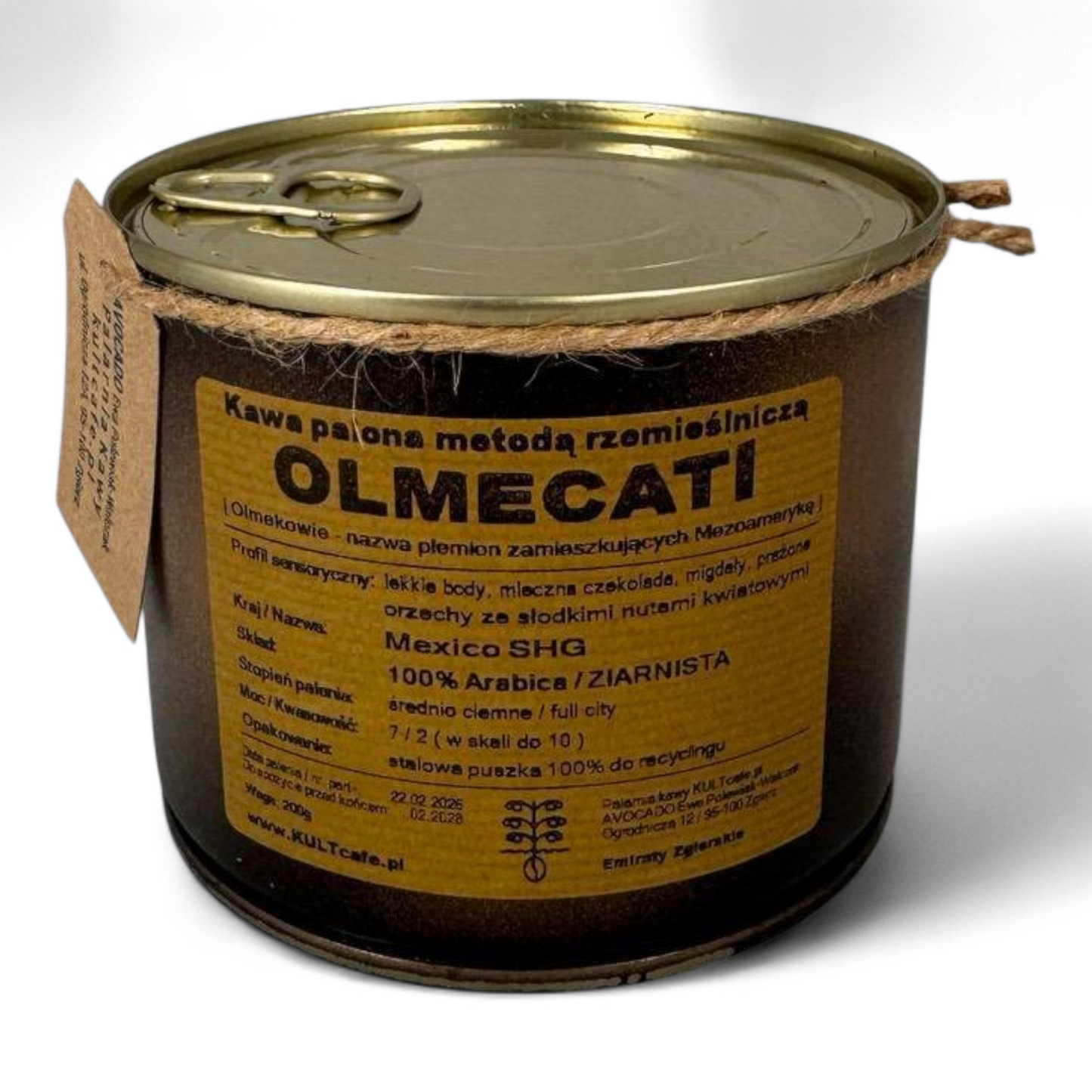 Kawa ziarnista OLMECATI - Meksyk