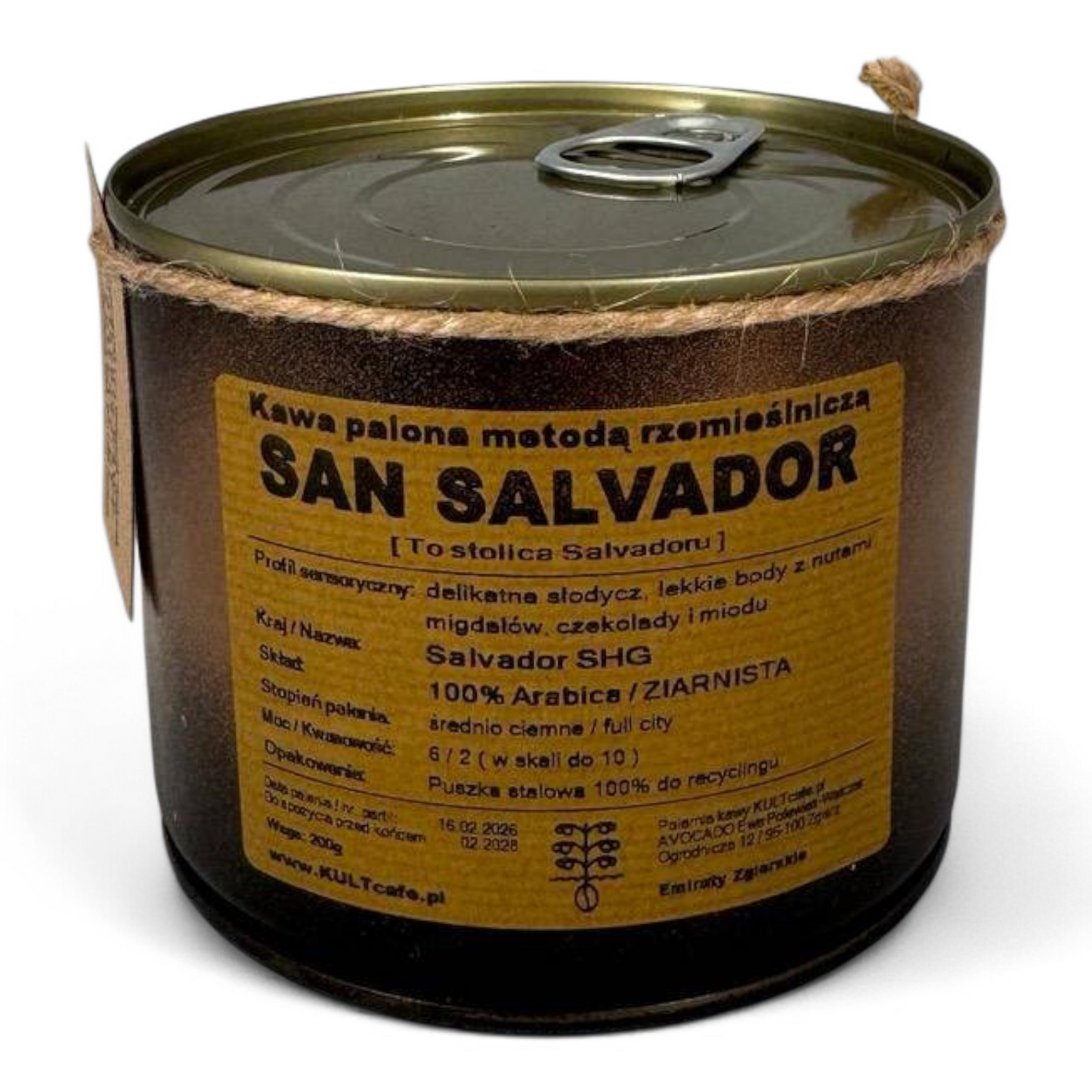 Kawa ziarnista SAN SALVADOR - Salvador