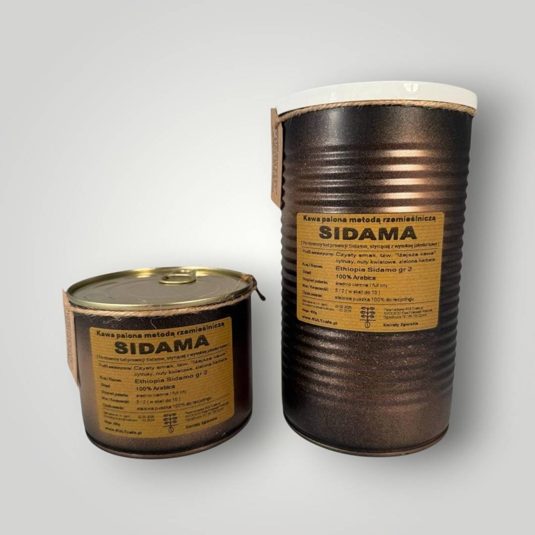 Kawa ziarnista SIDAMA - Etiopia