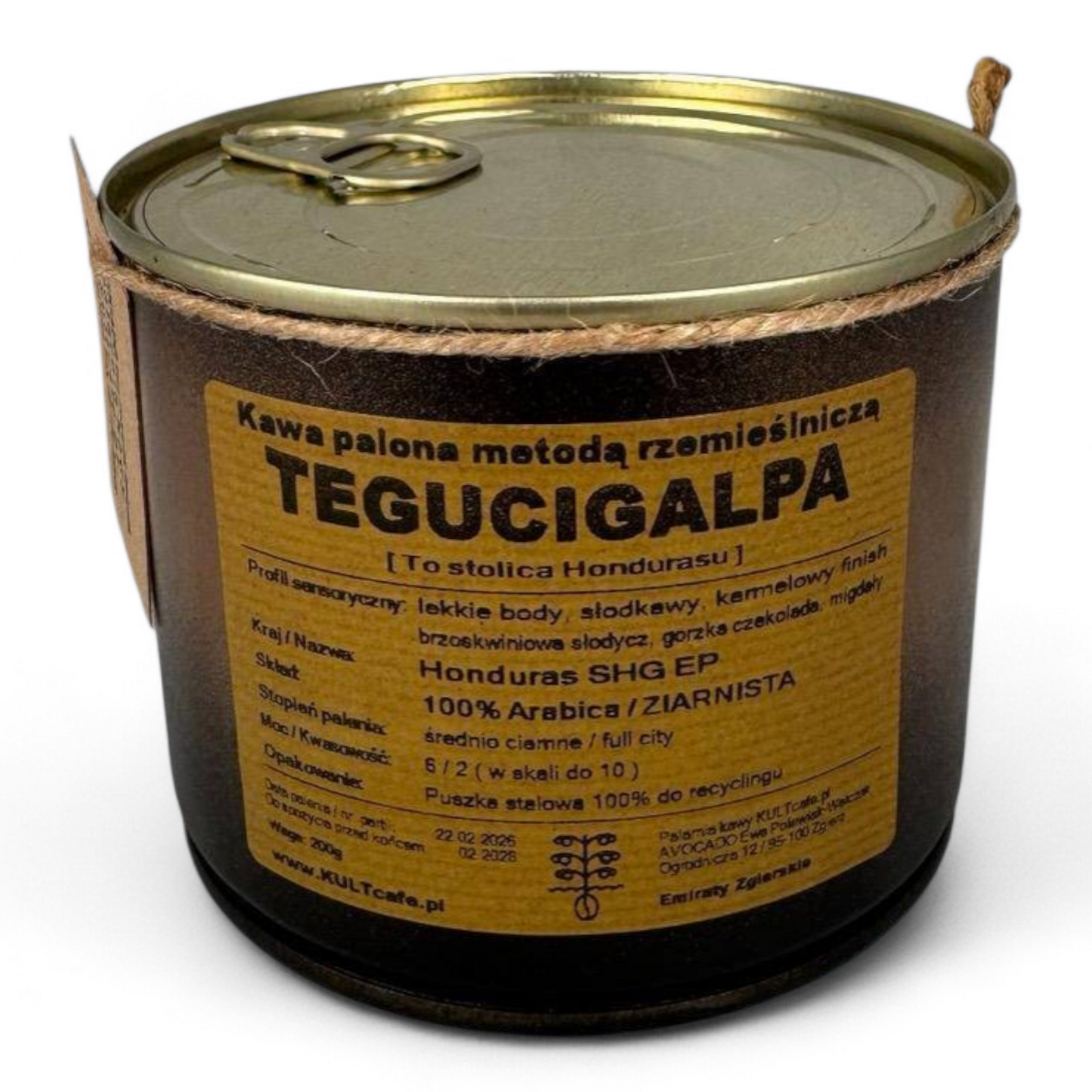 Kawa ziarnista TEGUCIGALPA - Honduras