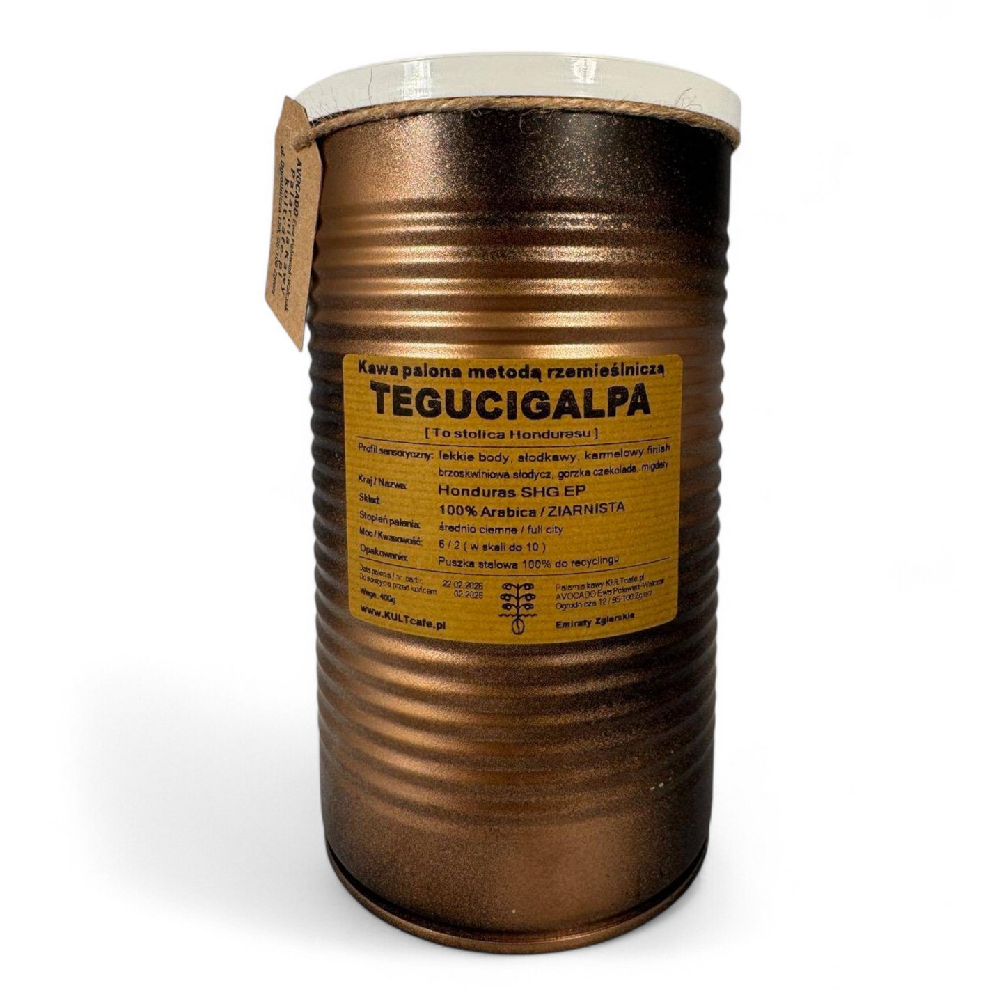 Kawa ziarnista TEGUCIGALPA - Honduras